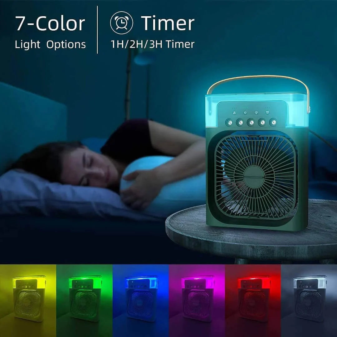 Portable Humidifier Air Cooler Mist Fan