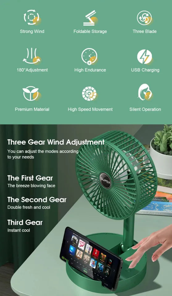 USB FOLDING FAN